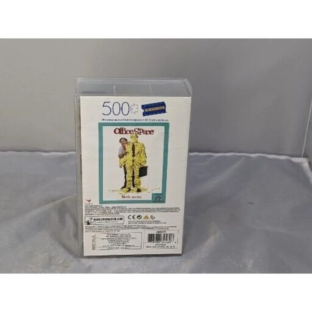 Office Space Movie Poster Blockbuster Jigsaw Puzzle 500 Piece Cardinal Games